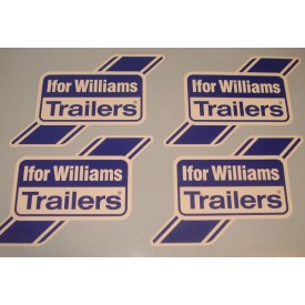 Ifor Williams Horse Trailer Self Adhesive Vinyl Logo Stickers Ifor Williams Horse Trailer Self Adhesive Vinyl Logo Stickers